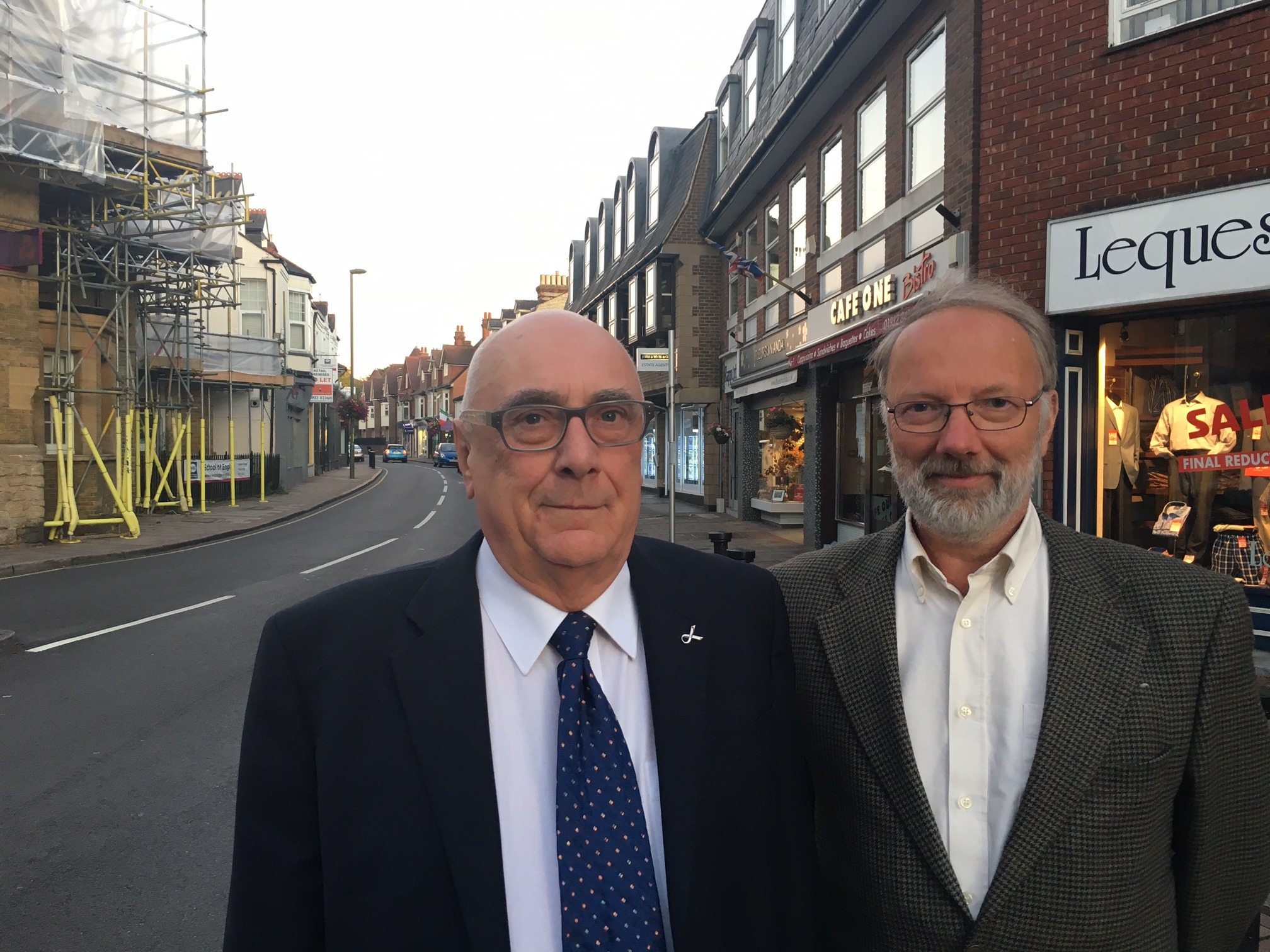 Pedestrian plan for Weybridge town centre | Esher and Walton