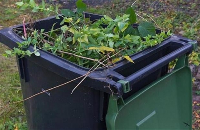 Garden waste bin