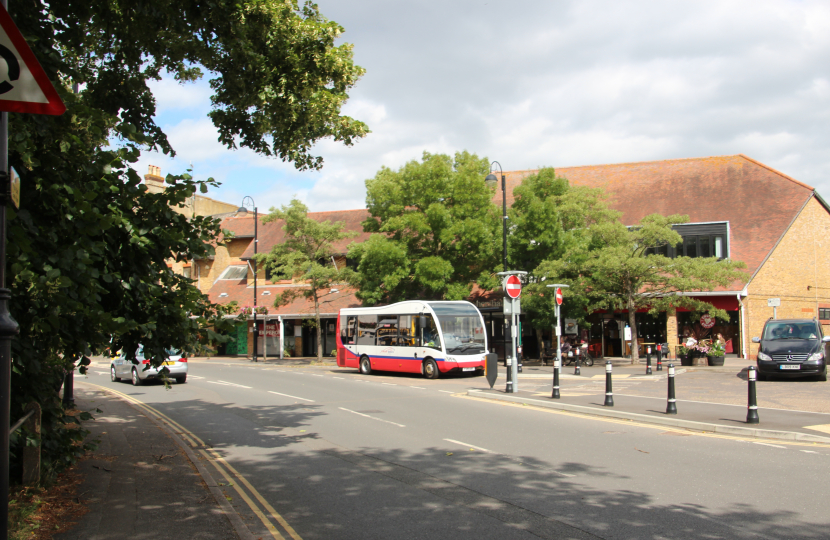 Hersham Green shopping centre