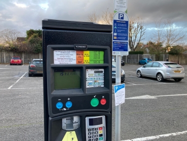 Parking metre at Molesey