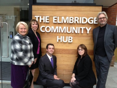 Walton Conservative Councillors at the opening