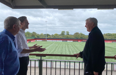 John at Walton Casuals Football College